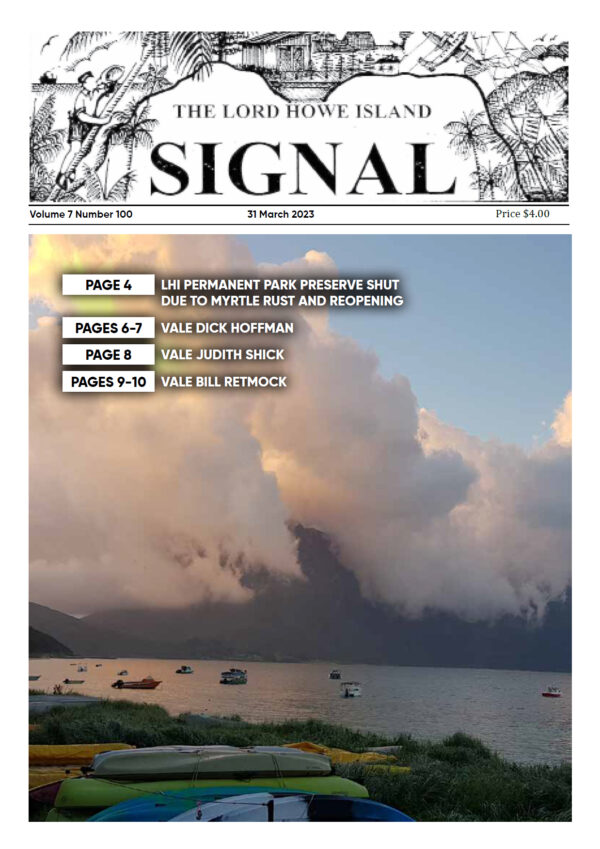 The Lord Howe Island Signal 31 March 2023