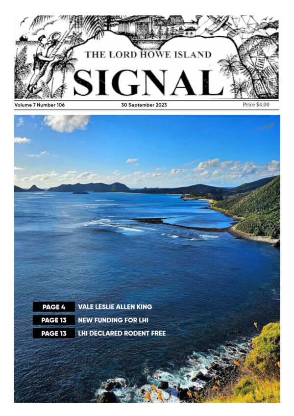 The Lord Howe Island Signal 30 September 2023