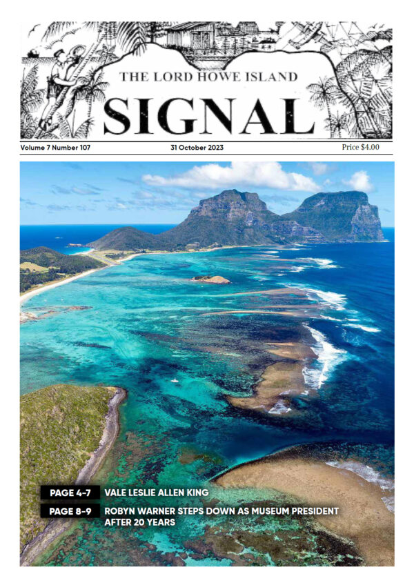 The Lord Howe Island Signal 31 October 2023