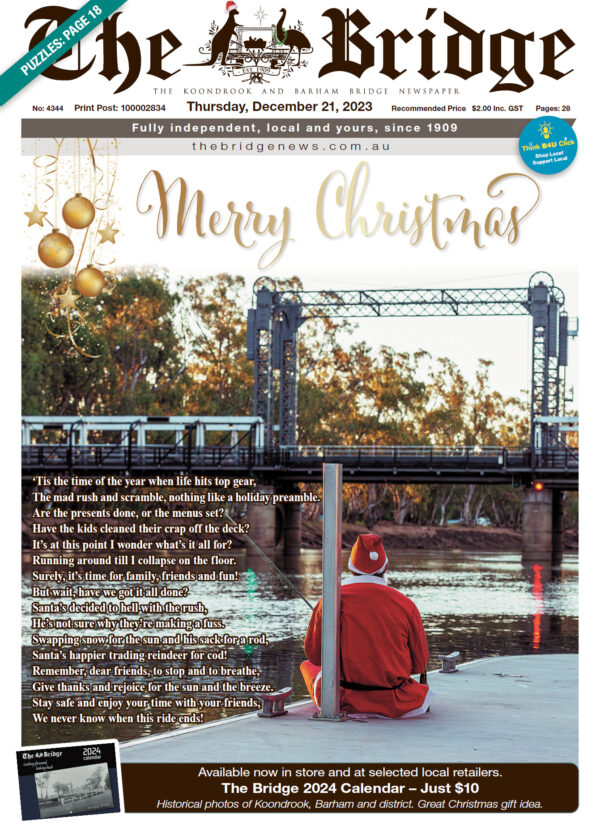 The Koondrook and Barham Bridge Newspaper 21 December 2023