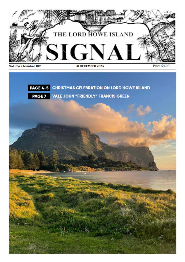 The Lord Howe Island Signal 31 December 2023
